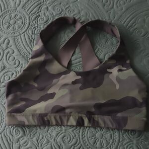 Old Navy Camouflage Activewear Top